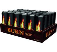 24X Burn Original - Bevanda Energetica al Gusto Morbido e Rinfrescante [24 x 250 ml] - Restyling 2022