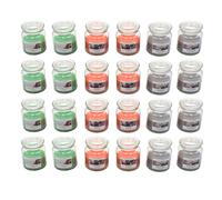 24x Candela Profumata IN Vetro Aromakerze Fragranza Ambiente 3 Diversi Aromi