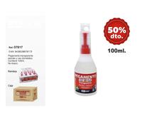 24x COLLA LIQUIDA ISTANTANEA TRASPARENTE 100 ml IMPIEGO GENERALE SCUOLA UFFICIO