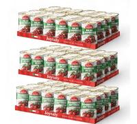 24x Joytaly polpa di Pomodoro+ 24x Pelati interi+ 24 Pomodorini datterino, polpa di pomodoro salsa di pomodoro 100% italiano 400g lattina eccellenza italiana