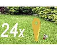 24x Lame per robot tagliaerba | Lame per Bosch Indego