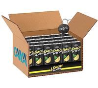 24X Lemonsoda L'Originale Limonata Italiana Lemon Soda 330ml [CAIYA® BOX da 24 Lattine] - Drink Summer 2023