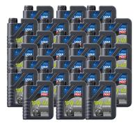 24x Liqui Moly Motocicletta 4T 10W-40 Scooter olio motore Acea A3 Api Sg / Sj 1L