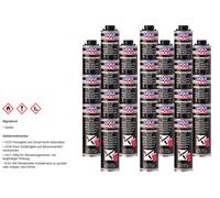 24x LIQUI MOLY Protezione Pavimento Bitume Nero Karosserieschutzrost Cura 1L