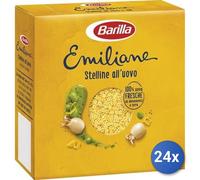 24x Multipack Barilla Emiliane Pastina Uovo Stelline Gr 275