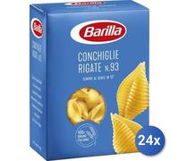 24x Multipack Barilla Semola 93 Conchiglie Rigate Gr500