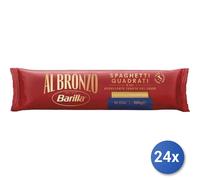 24x Multipack Barilla Semola Bronzo Spaghetti Quadri Gr400