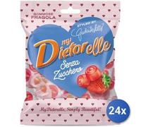 24x Multipack Caramelle Dietorelle Fragola Gr 70