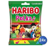 24x Multipack Caramelle Haribo Polka Gr 175