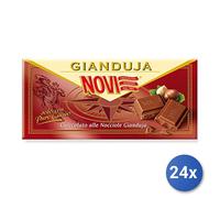 24x Multipack Cioccolato Novi Tavoletta 100 Gianduia-Nocciole