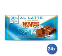24x Multipack Cioccolato Novi Tavoletta 100 Latte
