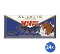 24x Multipack Cioccolato Novi Tavoletta 100 Latte Intenso