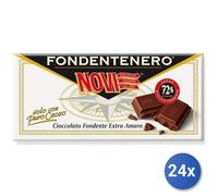 24x Multipack Cioccolato Novi Tavoletta 100 Nero Fondente