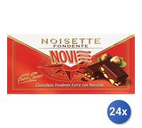 24x Multipack Cioccolato Novi Tavoletta 100 Noisette Fondente