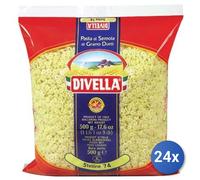 24x Multipack Divella Semola 74 Stelline Gr 500