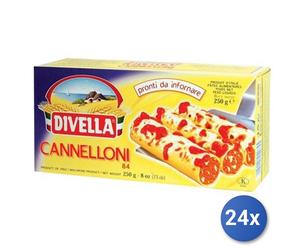 24x Multipack Divella Semola 84 Cannelloni Gr 250
