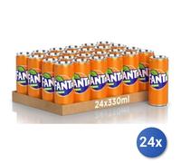 24x Multipack Fanta Aranciata Lattina 33Cl Ital