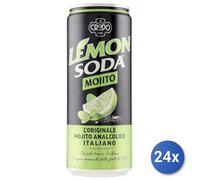 24x Multipack Mojito Soda Lattina 33Cl