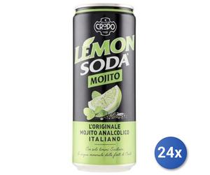 24x Multipack Mojito Soda Lattina 33Cl