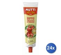 24x Multipack Mutti Doppio Concentrato Gr 130 Tubo