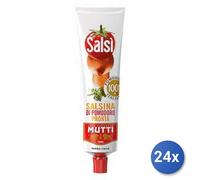 24x Multipack Mutti Salsi Salsina Pomodoro Pronta Gr. 130 Tubo