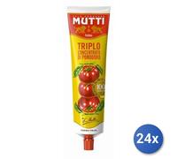 24x Multipack Mutti Triplo Concentrato Gr 185 Tubo