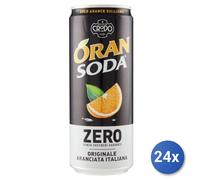 24x Multipack Oransoda Lattina 33Cl Zero