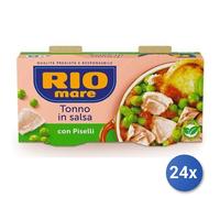 24x Multipack Rio Mare Con Gusto Gr 160X2 Piselli&Tonno