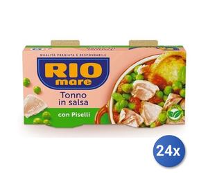 24x Multipack Rio Mare Con Gusto Gr 160X2 Piselli&Tonno