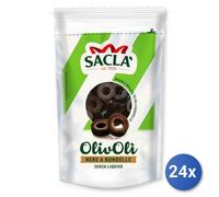 24x Multipack Sacla Olive Nere Rondel Busta Gr 185