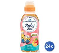 24x Multipack San Benedetto The Deteinato Baby Pesca 250Ml
