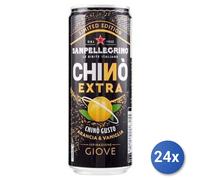 24x Multipack San Pellegrino Chinotto Extra In Lattina Ml 330