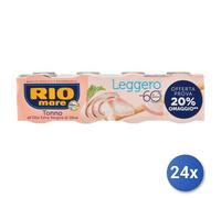 24x Multipack Tonno Rio Mare Olio Gr 60X4 Leggero