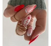 24x Navigati Natale Falsi Adorabili Elks Pressa Scintillante Artificiale A Forma Mandorle Coperture Piene