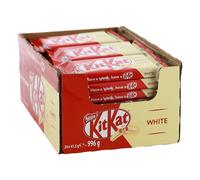 24x Nestlè KitKat White Wafer Con Copertura Cioccolato Bianco 24x41,5gr