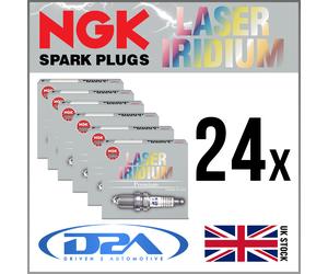 24x NGK R7436-10 4900 LASER IRIDIUM Spark Plugs