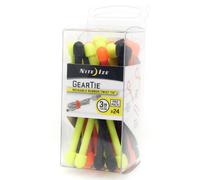 24x Nite Ize GearTie - Gr. 3 - 7,6 Cm Fascette Riutilizzabili