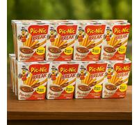 24x Pic-Nic Break Bipack 100g Grissini e Crema Cacao Snack Merenda Pratica
