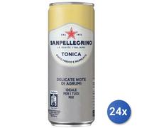 24x San Pellegrino Lattina Cl 33 Tonica Agrumi