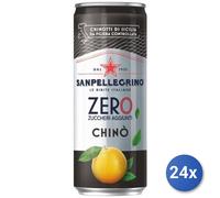 24x San Pellegrino Lattina Cl 33 Zero Chinotto