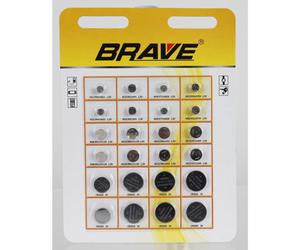 24X Set Di Batterie A Bottone Di Diverse Dimensioni Grande Confezione 576 Pezzi