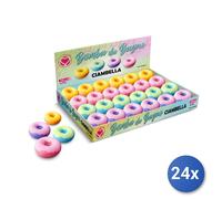 24x Setablu Bombe Da Bagno Forma A Ciambella (SCATOLA COMPLETA)