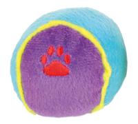 24x Trixie palline da gioco, peluche ø 6 cm