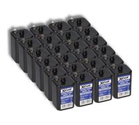 24X XCell 4R25 Batteria Di Blocco SET - 6 Volt 9500 mAH