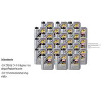 24X1 Litro Originale Liqui Moly 3700 Top Tec 4100 5W-40 Olio Motore