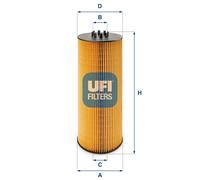 25.006.00 Filtro olio Ufi