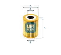 25.030.00 Filtro olio Ufi
