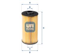 25.038.00 UFI Filtro olio per ALPINA,BENTLEY,BMW,LAND ROVER,MORGAN,ROLLS-ROYCE