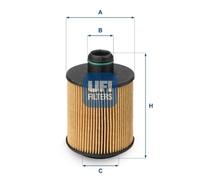 25.061.00 Filtro olio Ufi