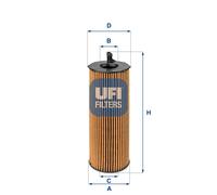 25.068.00 Filtro olio Ufi